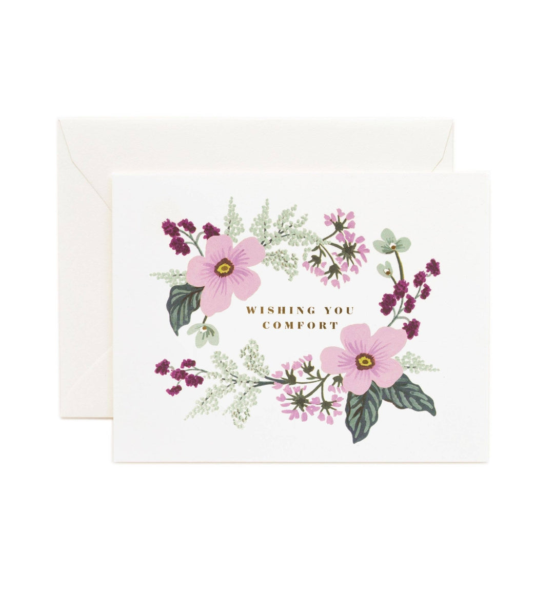 Wishing You Comfort Bouquet Card - Merry PigletsRifle Paper Co.
