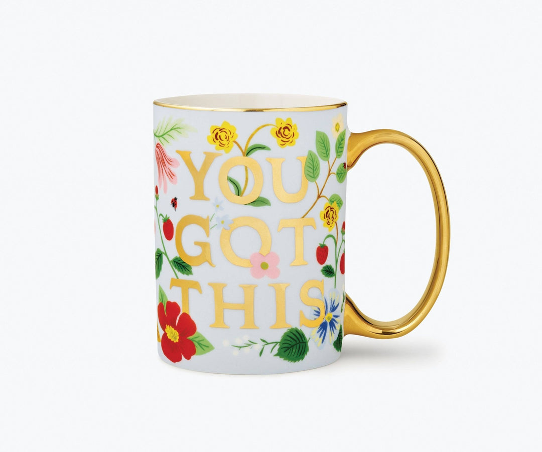 You Got This Porcelain Mug - Merry PigletsRifle Paper Co.