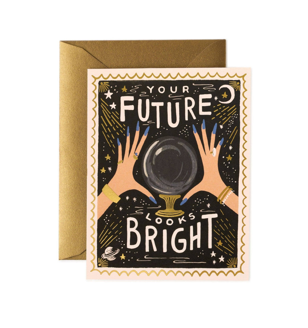 Your Future Looks Bright Card - Merry PigletsRifle Paper Co.